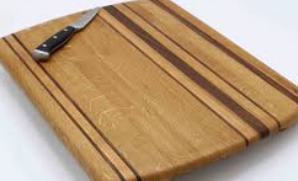 Handcrafted Oak Serving Board image
